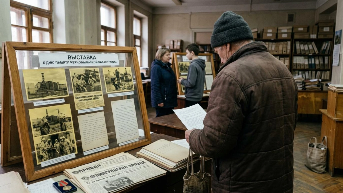 В архиве откроется выставка «Чернобыль — трагедия и подвиг» с документами ликвидаторов