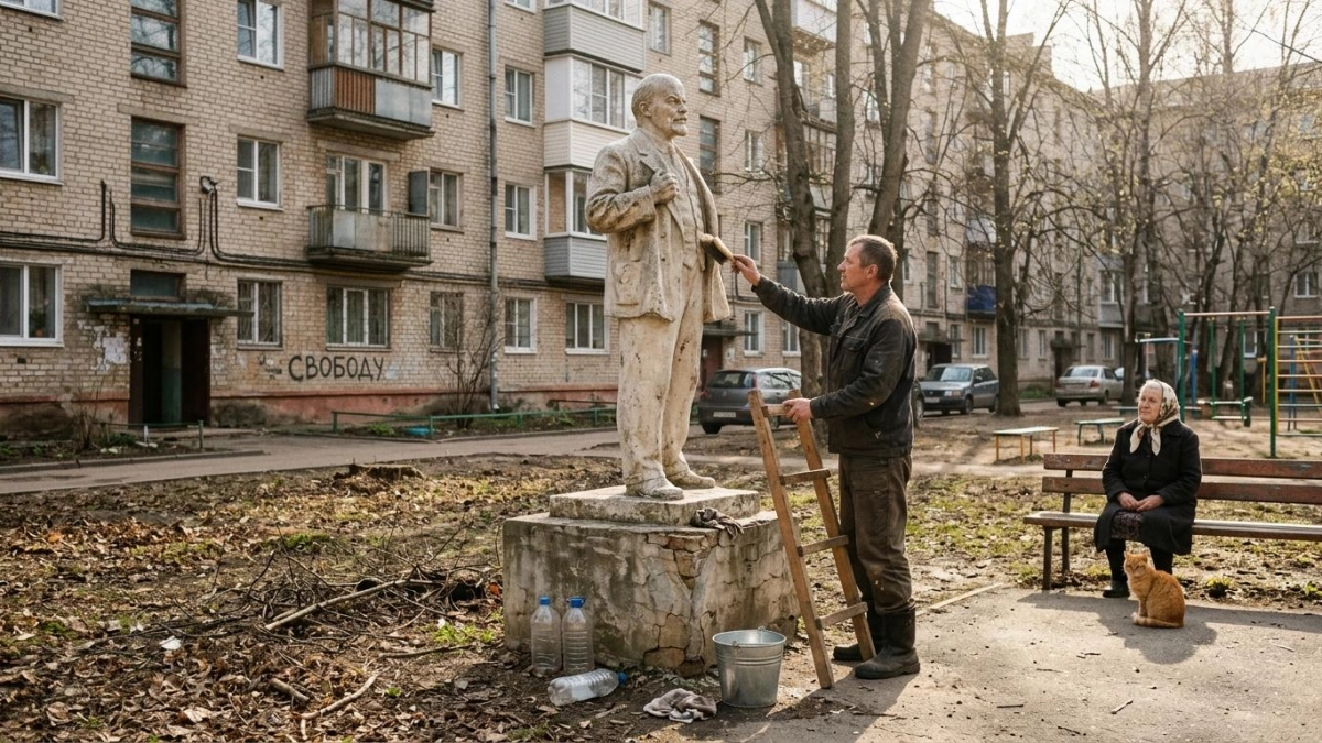 Первый в СССР бронзовый Ленин появился в Иваново-Вознесенске