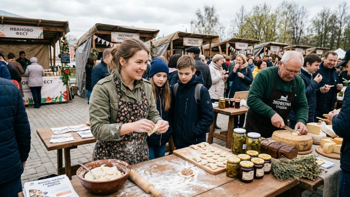 Форум «Вкусы малых городов» впервые пройдёт в Ивановской области 28 апреля