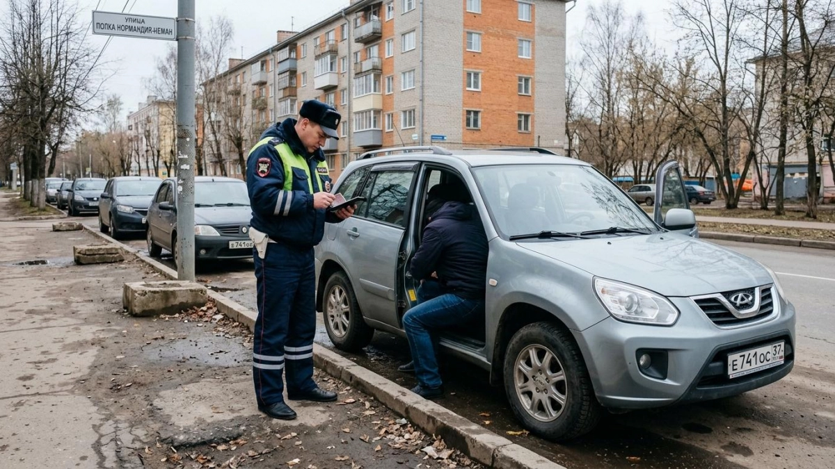 В Иванове водитель предъявил права, выданные на чужое имя