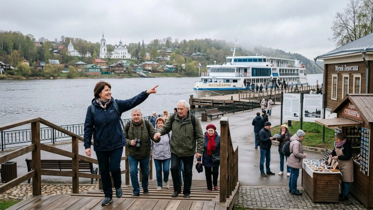 Круизный сезон на Волге: 620 лайнеров посетят Плёс, Кинешму и Юрьевец