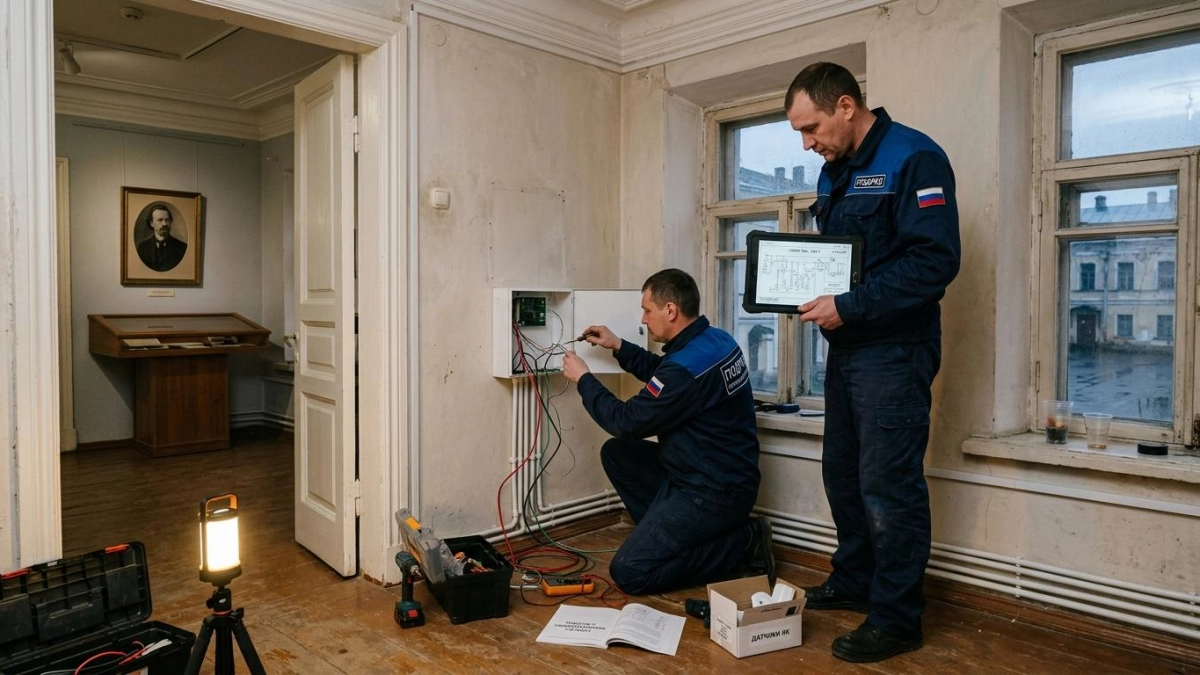 Музей Бальмонта в Шуе обновит охранную сигнализацию почти за 1,8 млн рублей