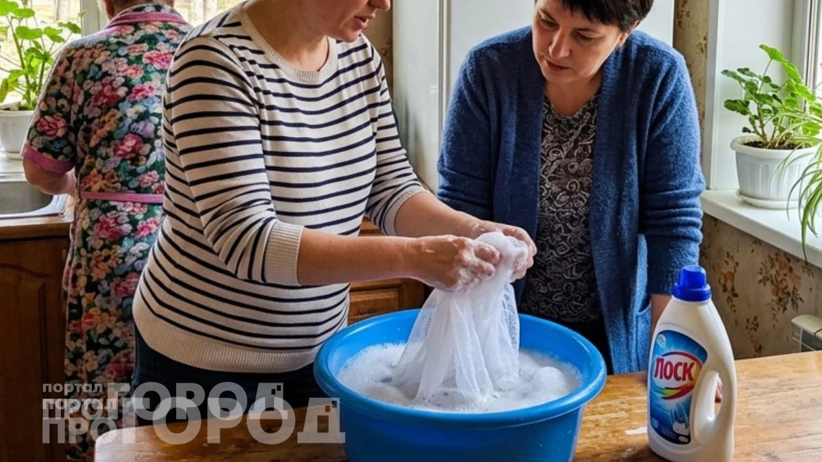 Забудьте про отбеливатели: этот копеечный состав вернет вашему пожелтевшему тюлю первозданную белизну за минуты