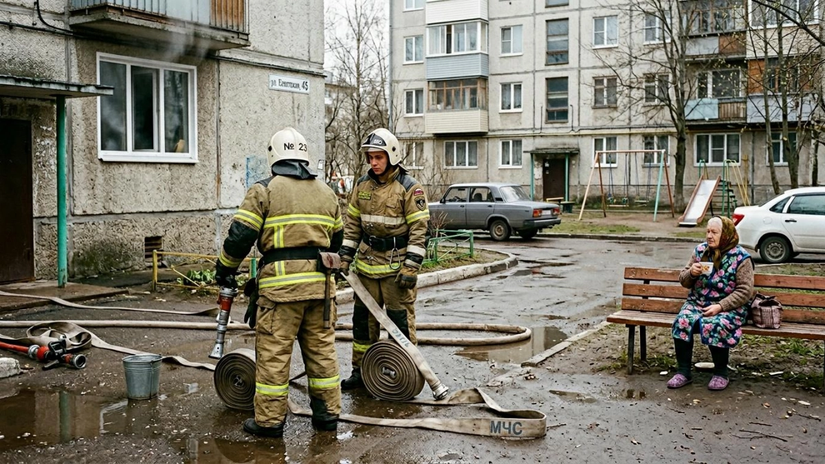 В Кинешме при пожаре в пятиэтажке погиб житель, восемь соседей эвакуированы