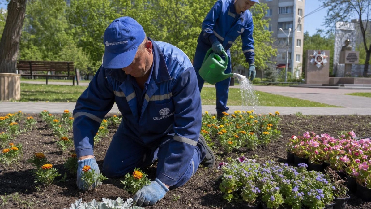 В Иванове почистили «Вечный огонь» и временно перенесли пламя