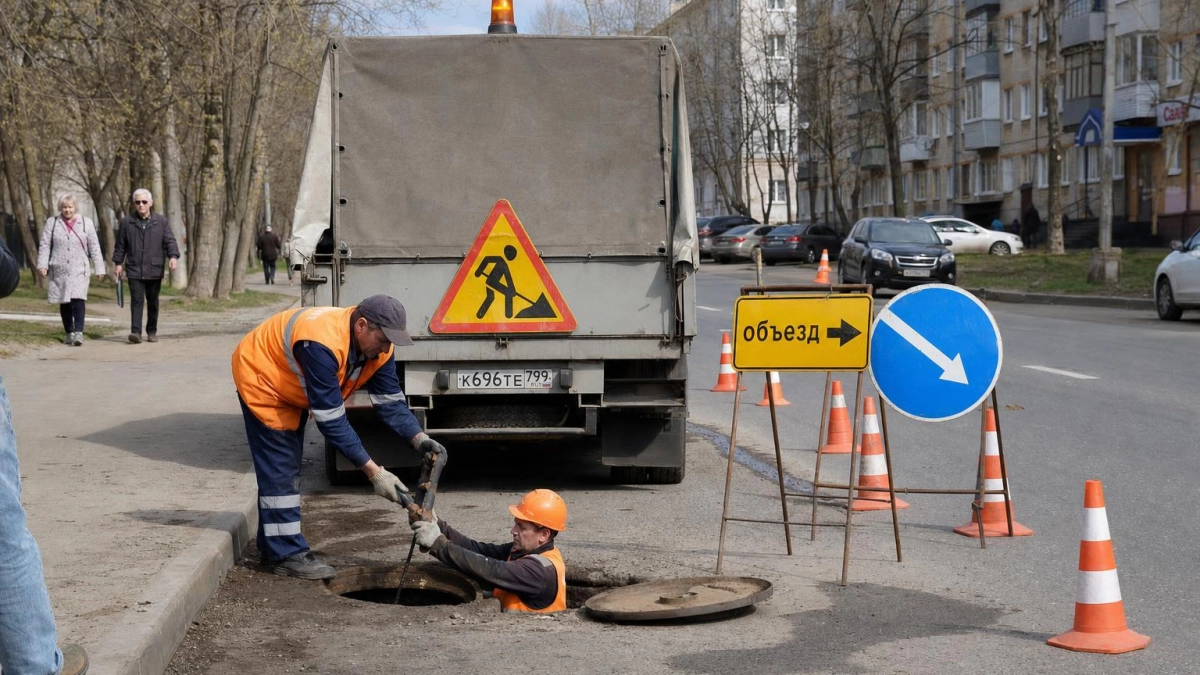 В Иванове перекроют улицу 10 Августа на три месяца ради ремонта теплосетей