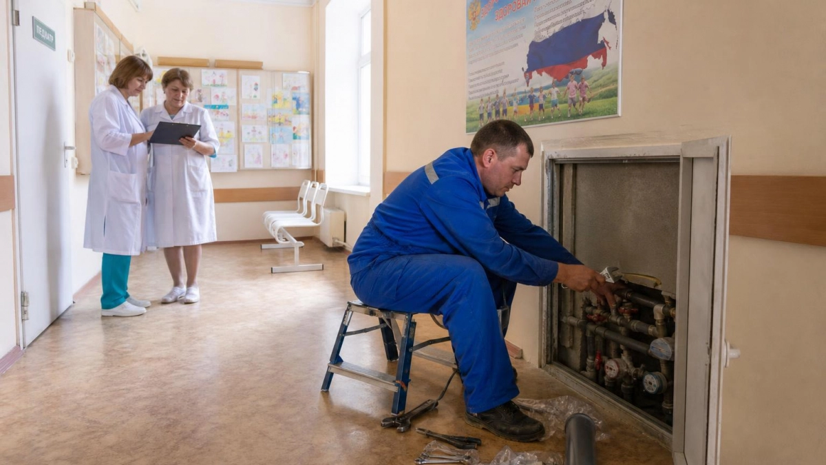 Губернатор нашёл детскую поликлинику в Кинешме без горячей воды — 5 месяцев