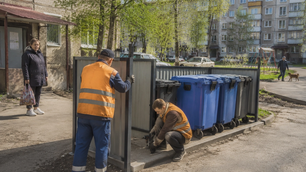 Кинешма получила 8 миллионов на 34 новые контейнерные площадки