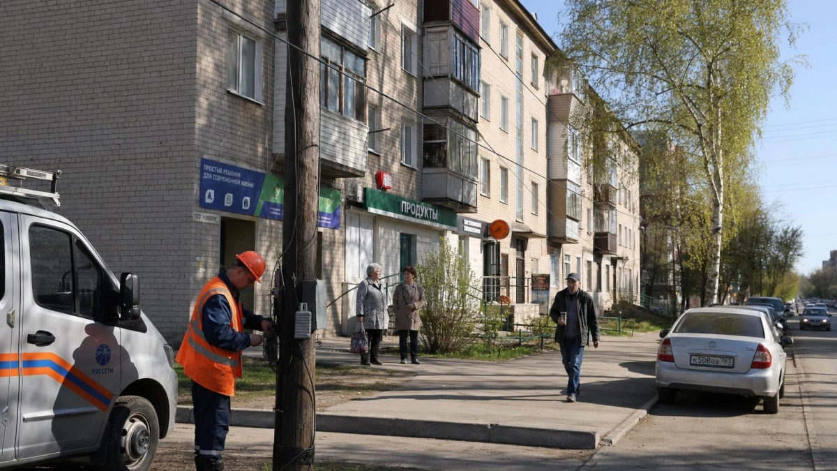 В Кинешме 25 мая отключат свет на улицах Островского и Комсомольской