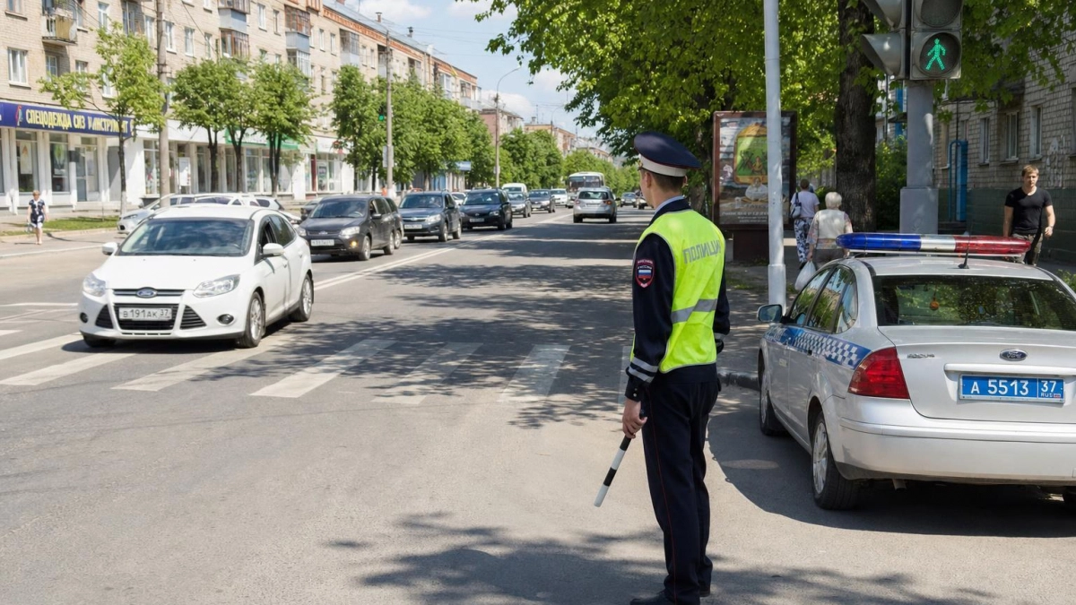 В Заволжске 45-летний водитель «Дэу Нексия» пострадал в столкновении с «БМВ Х6»