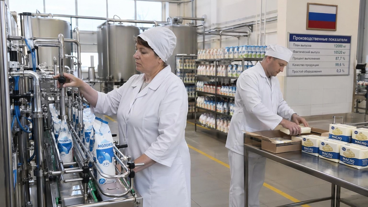 Пищевая промышленность Ивановской области выросла на 5% за квартал