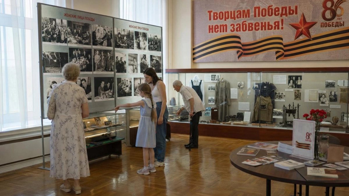 Экспозицию о женщинах-тружницах тыла включили в проект «Территория Победы»