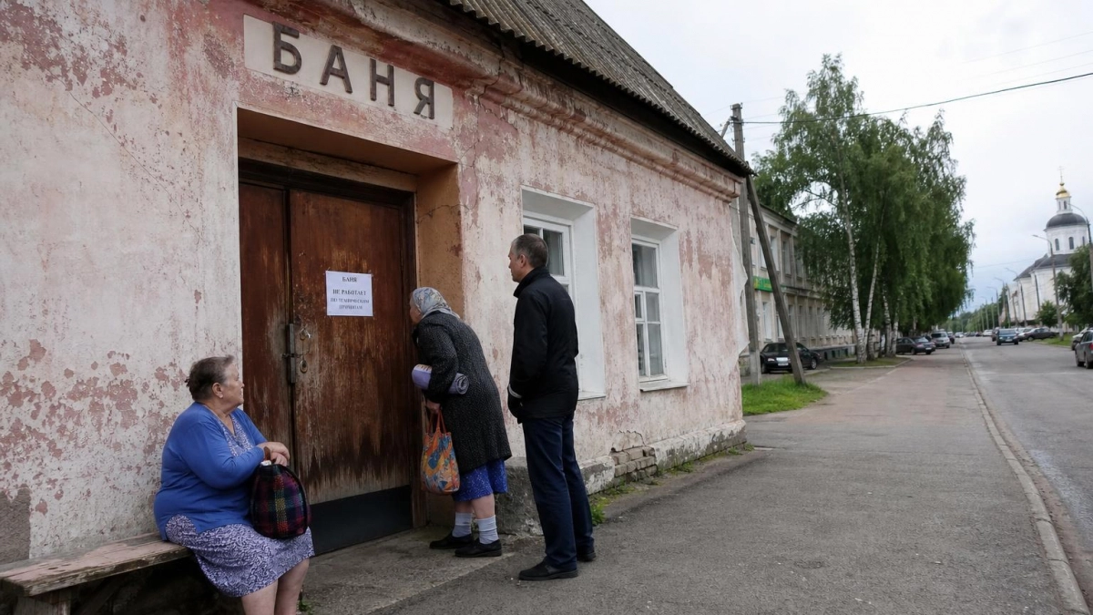 В Юрьевце закрылась единственная баня 1928 года постройки