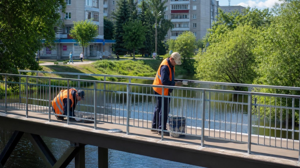 В Иванове отремонтировали два моста и применили новую технологию