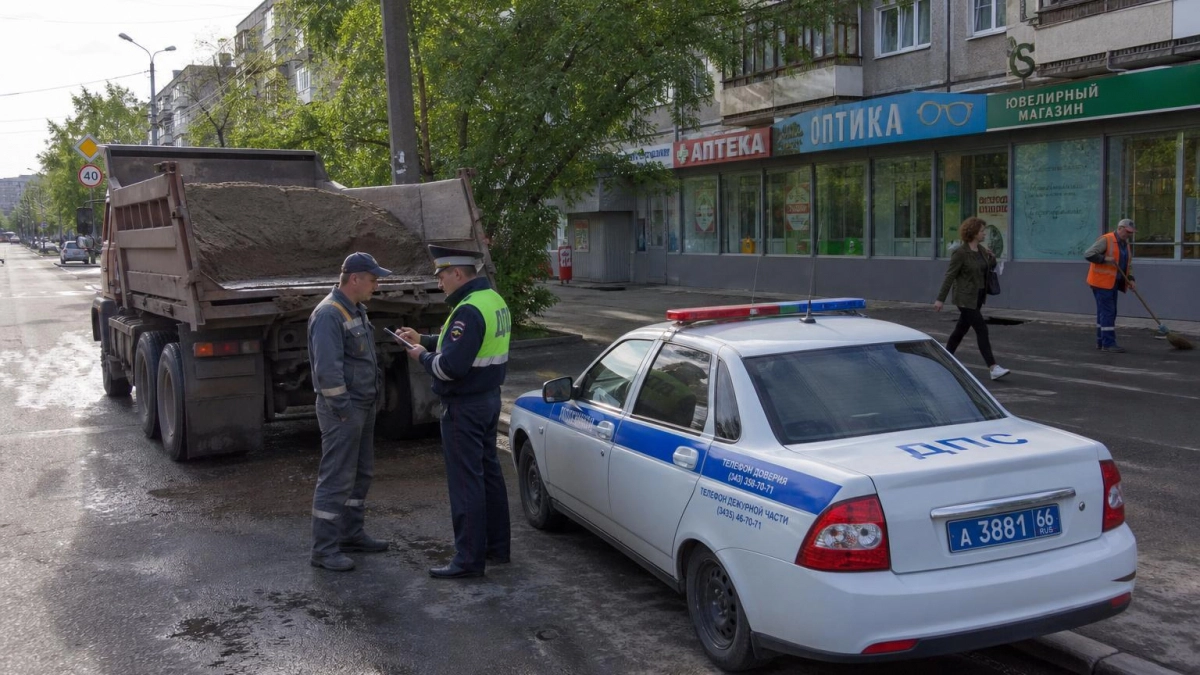 В Иванове проверяют грузовики: три водителя оштрафованы за перевозку без тента