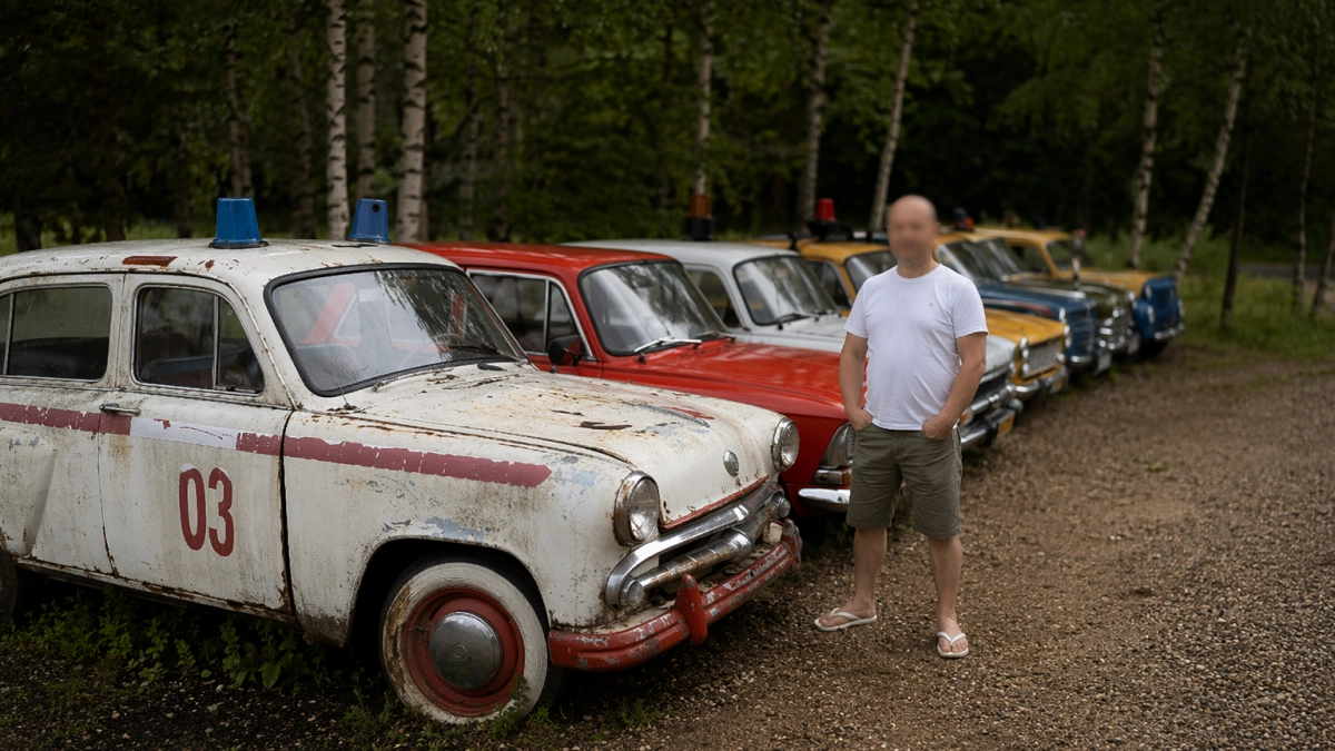 Энтузиаст из Кинешмы открыл музей советских автомобилей и иномарок прошлого века