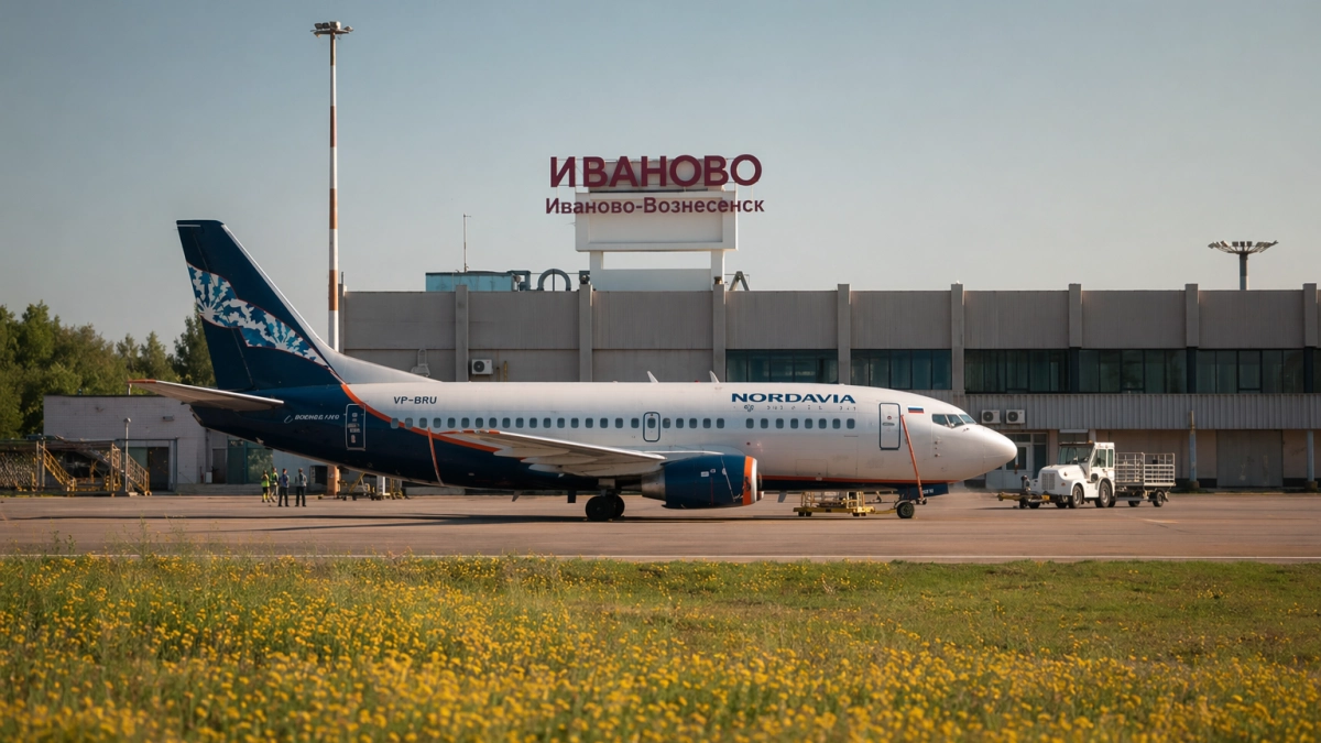 Аэропорт Южный в Иванове открылся после суточного закрытия