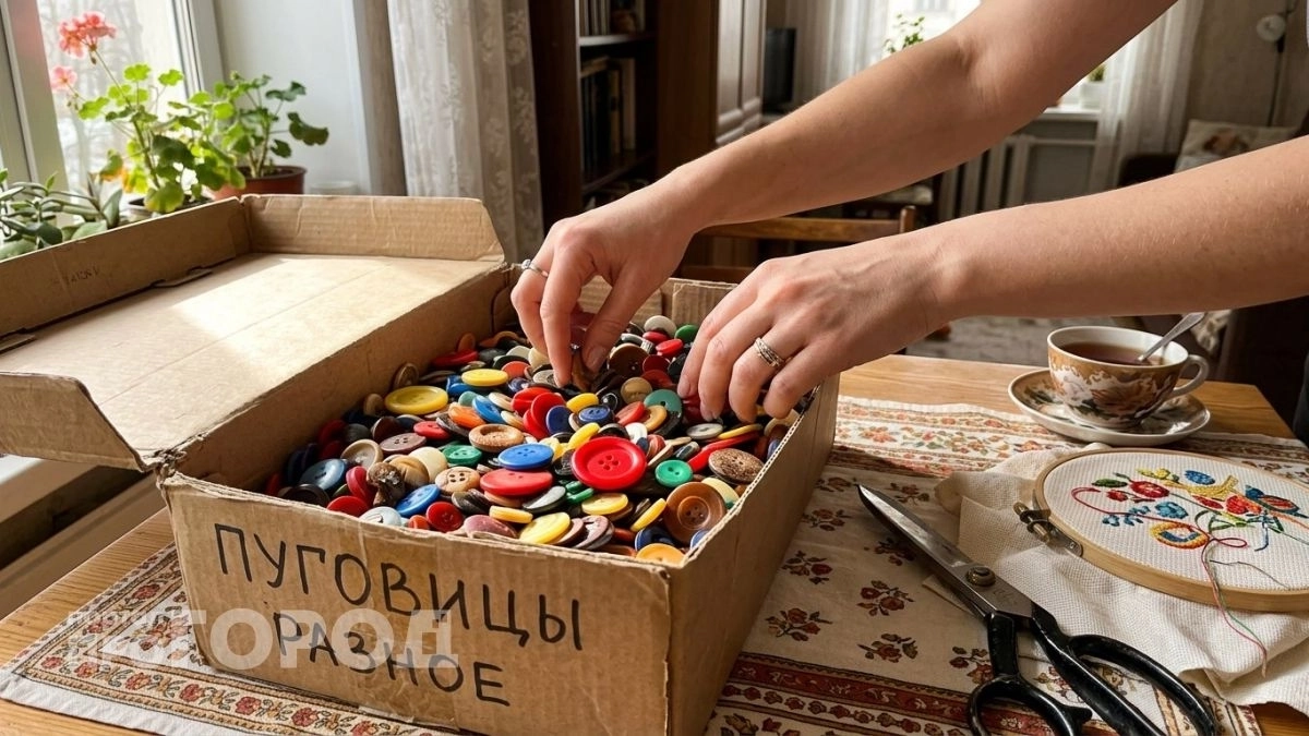 Храните пуговицы от старых вещей: 5 простых способов превратить их в стильные украшения для вашего интерьера