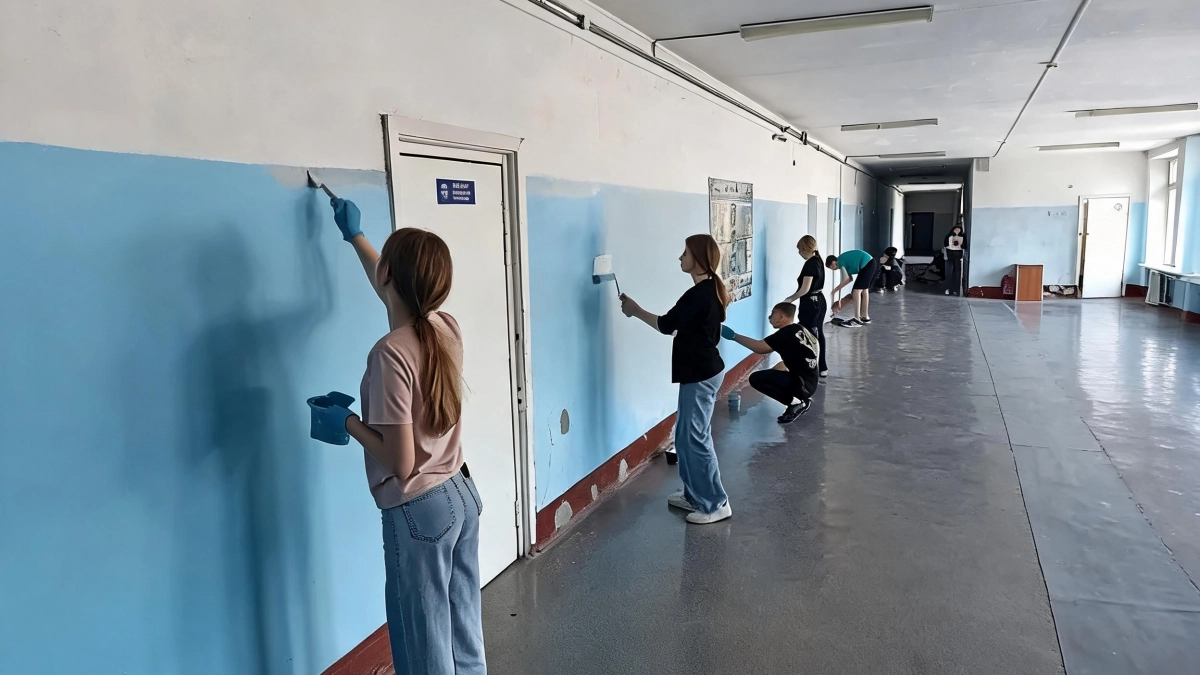 В школах Иванова трудотряды «Наше дело» дают подросткам первый опыт работы