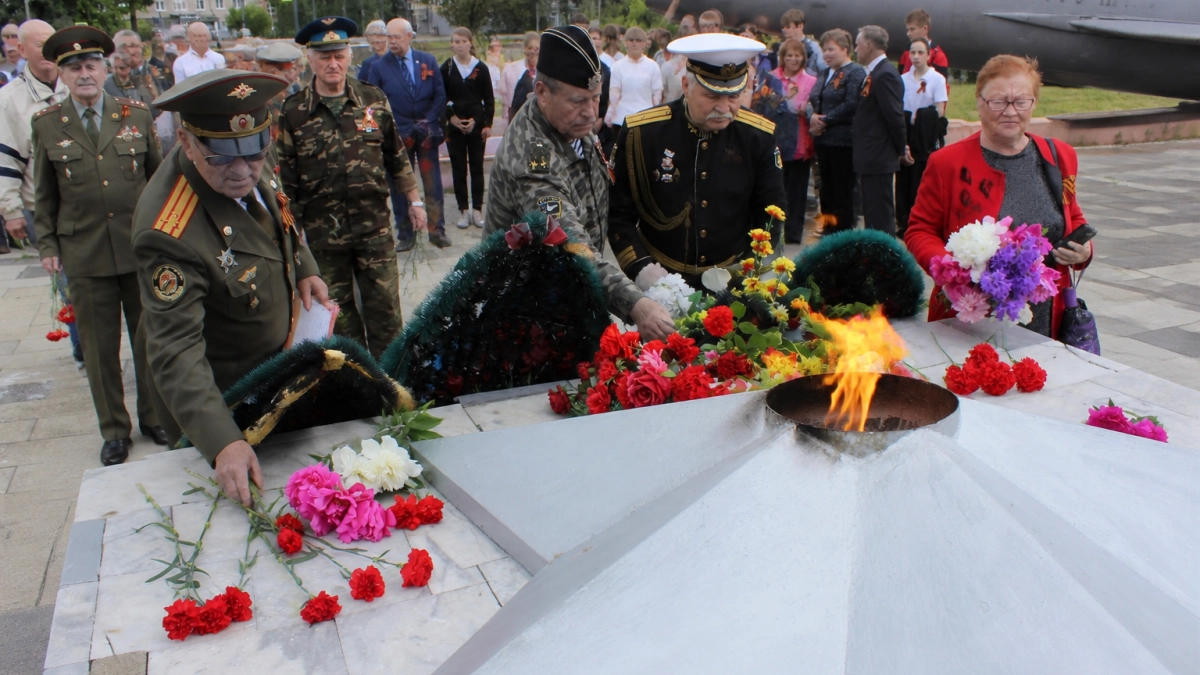 Ветераны со всей Ивановской области встретились в Кинешме накануне 22 июня