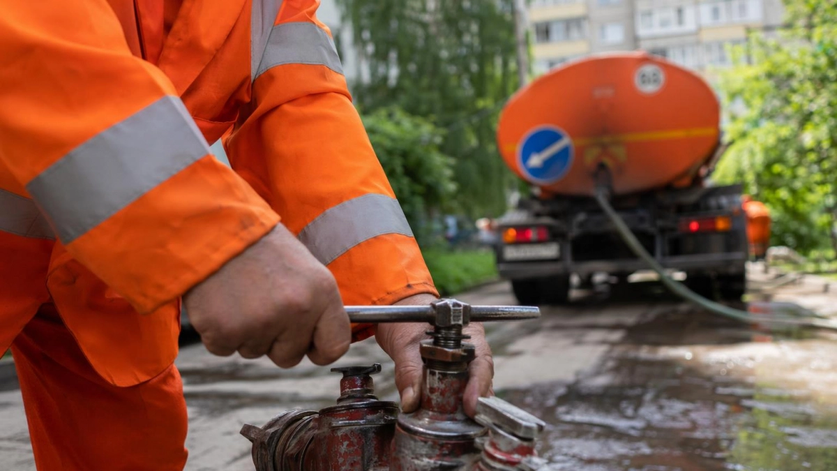 Водоканал за неделю промыл почти 3 км сетей в Иванове и Кинешме
