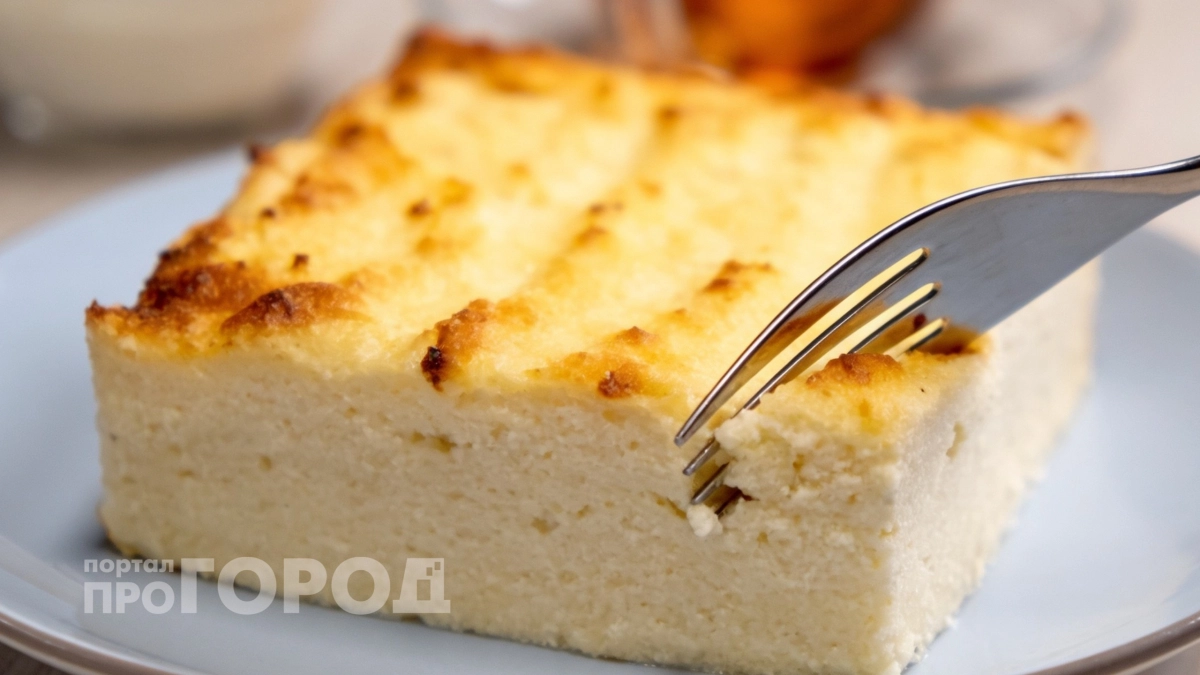 Та самая творожная запеканка из садика: делюсь секретом пышной текстуры, которая покорит даже детей