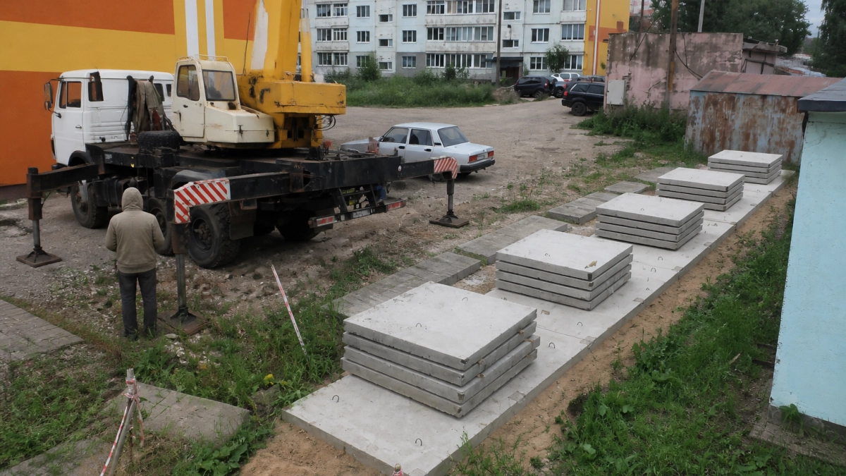 В Кинешме начался второй этап установки контейнерных площадок на 34 адресах