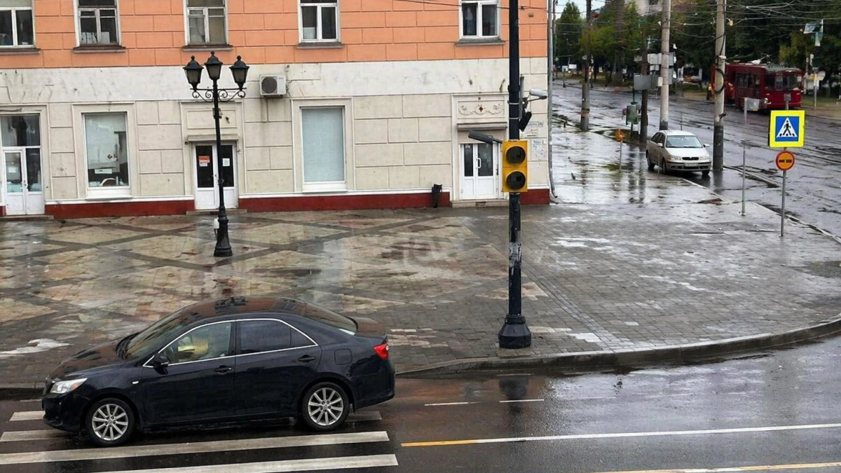 В Иванове на перекрестке проспекта Ленина и Громобоя отключились все светофоры