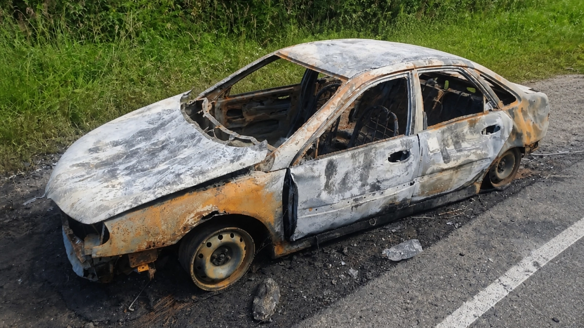 В Ивановской области за ночь сгорели легковушка и самосвал, люди не пострадали