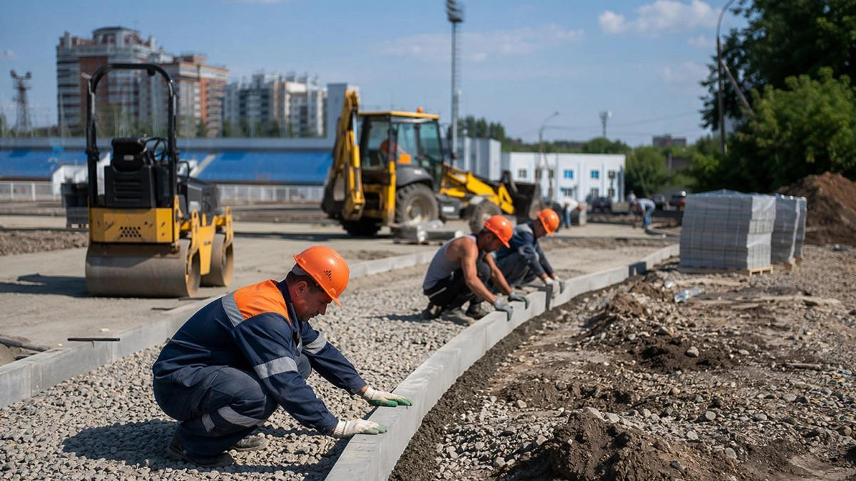 Территорию стадиона «Автокраны» в Иванове этим летом заасфальтируют и дополнят площадкой ГТО