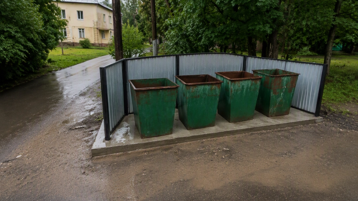 В Кинешемском районе до октября обустроят шесть контейнерных площадок