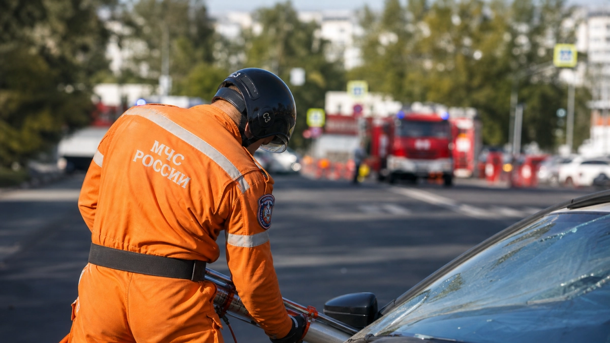 В Иванове на проспекте Ленина Lexus столкнулся с автобусом без пострадавших