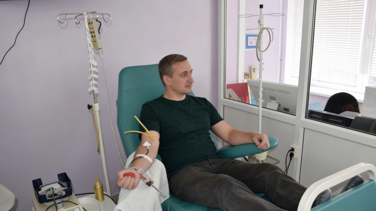 Около десяти сотрудников ивановского УФСИН сдали кровь для нуждающихся пациентов