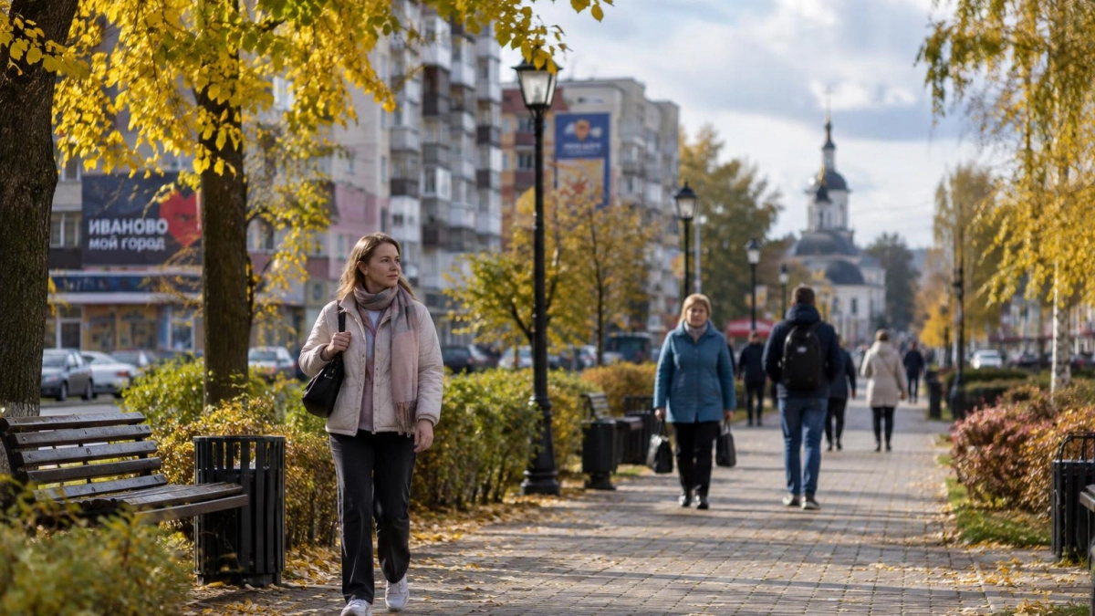 В Иванове 13 сентября обойдется без дождя, но осенняя прохлада усилится