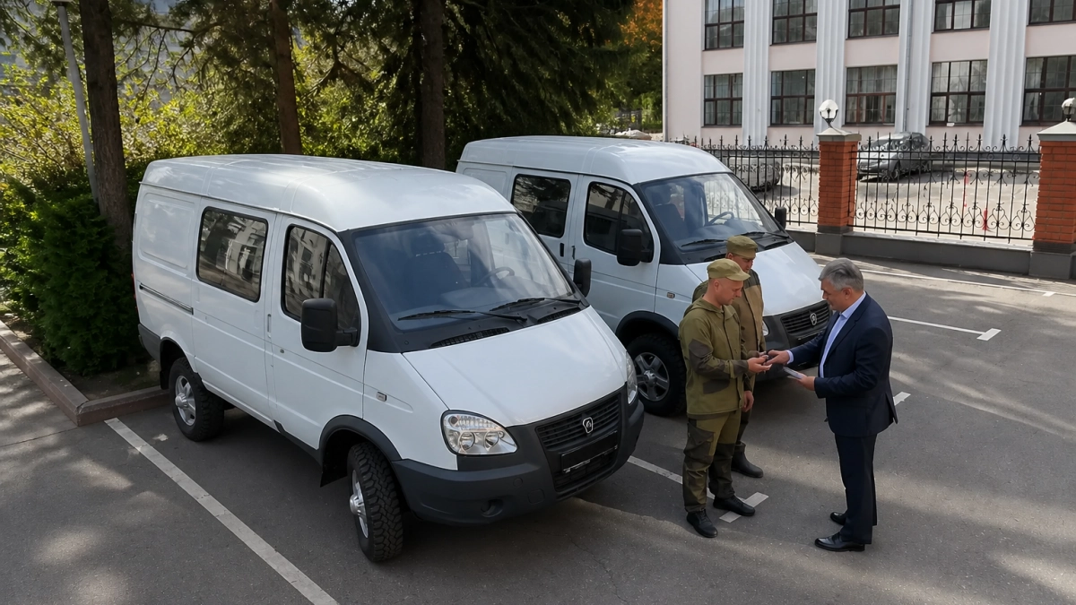 Лучшим лесникам Ивановской области вручили награды и новые автомобили Соболь
