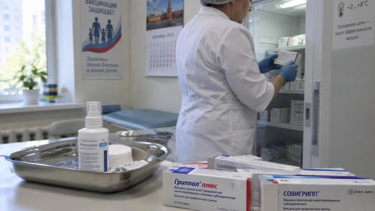 В поликлиники Ивановской области поступили три вакцины от гриппа