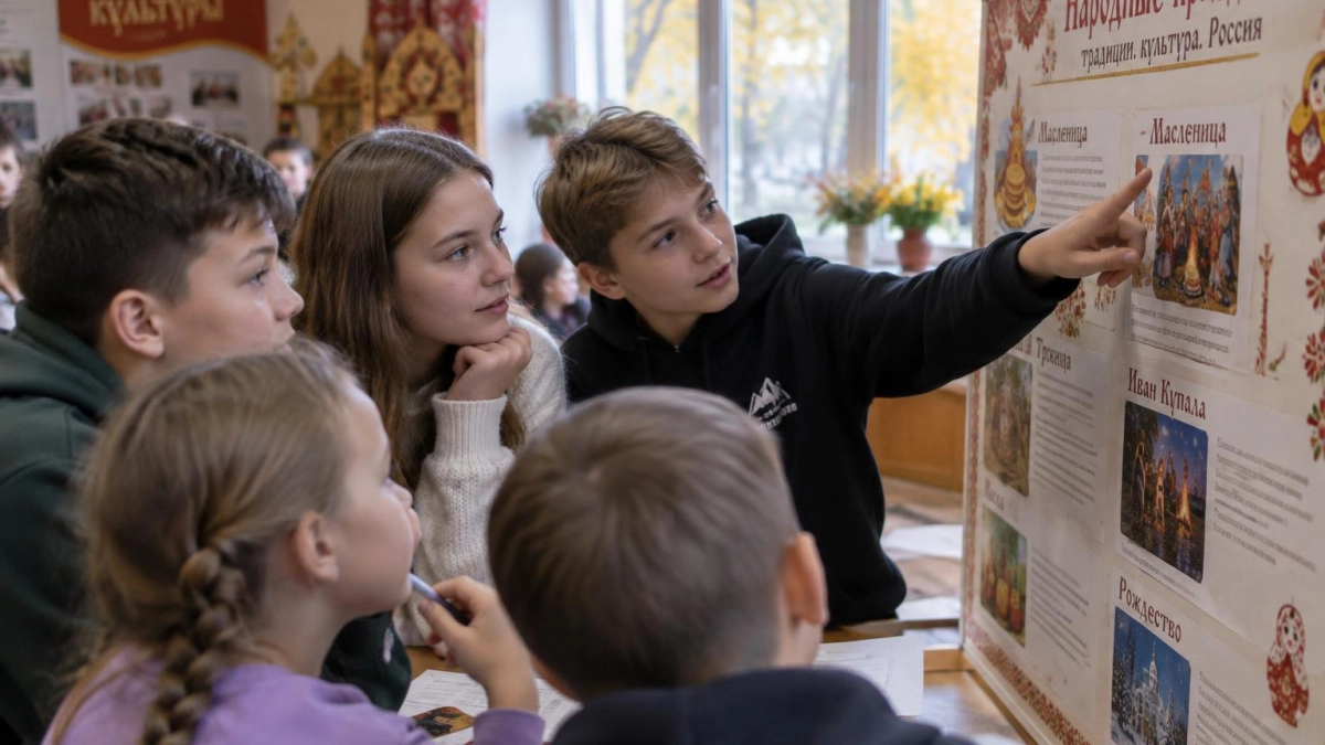 Школьники Кинешмы встретились на квизе об Иване Купале и народных традициях