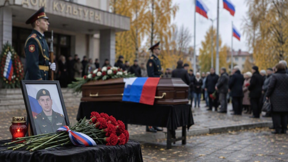 В Кинешме простились с погибшим в ходе СВО 28-летним Дмитрием Метелкиным