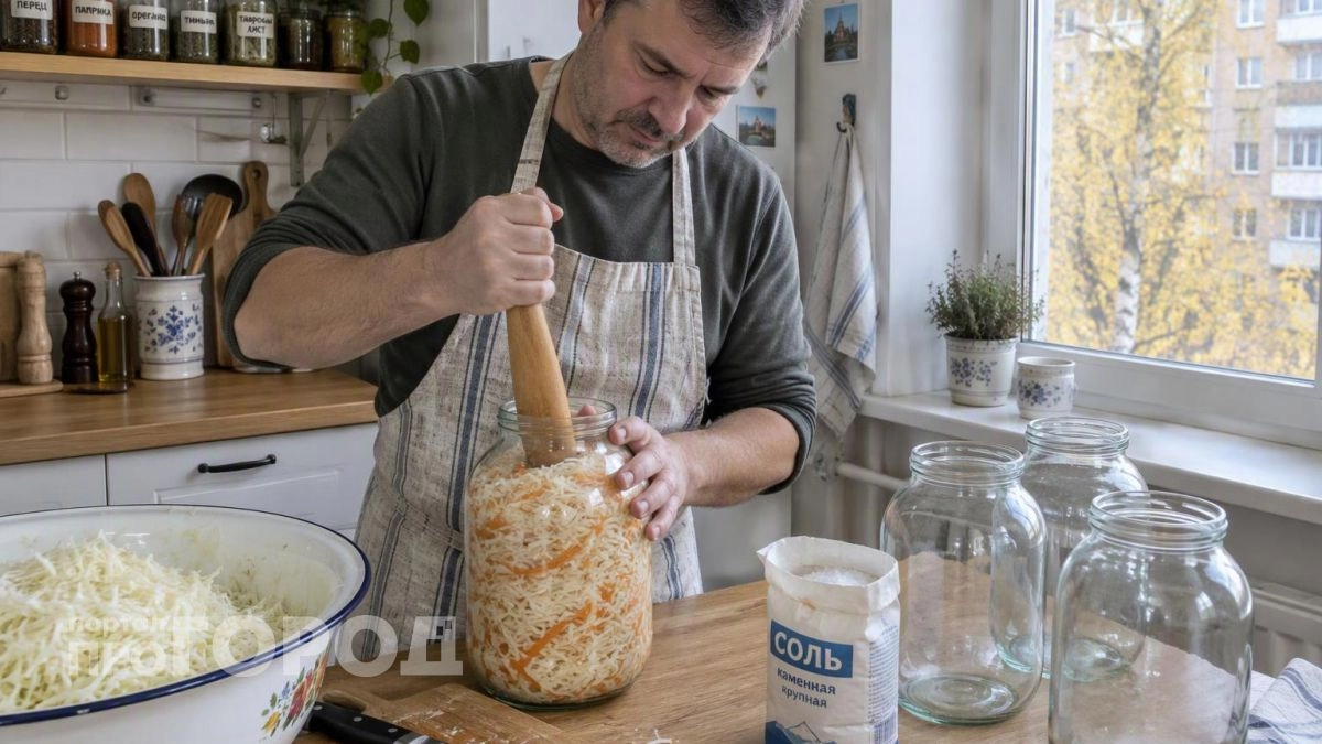 Забудьте про вздутые крышки и мутный рассол: мой метод хранения квашеной капусты в обычном тепле без потерь