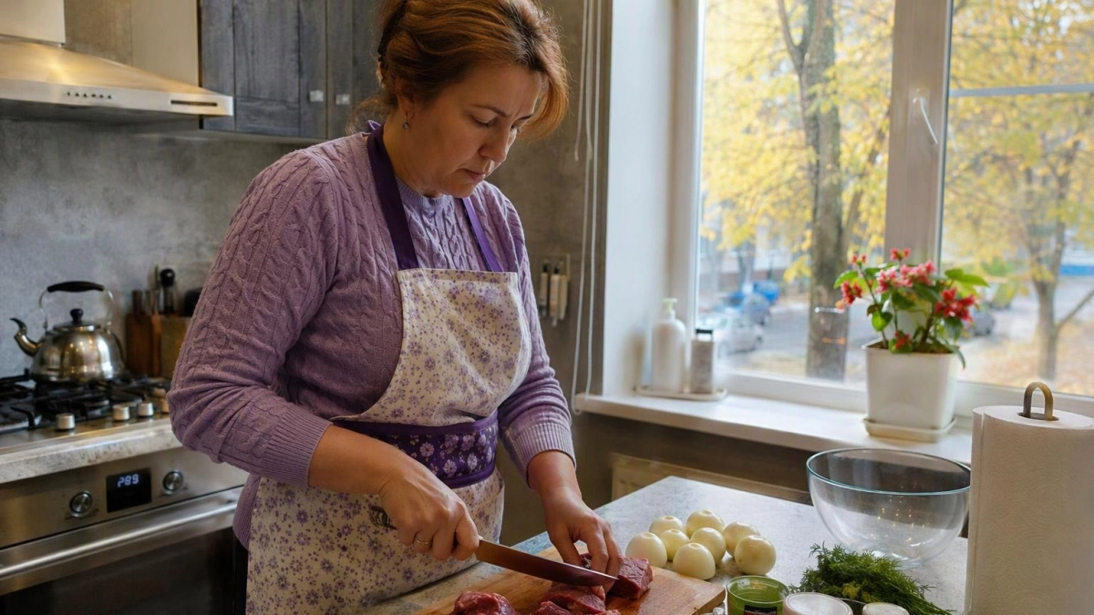 Больше не трачусь на дорогую колбасу: готовлю сочное мясо из простого куска по особому рецепту для всей семьи
