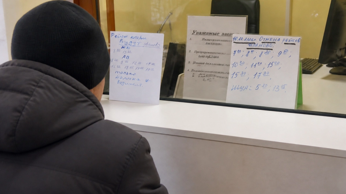В Ивановской области в Родниках отменили более половины автобусных рейсов