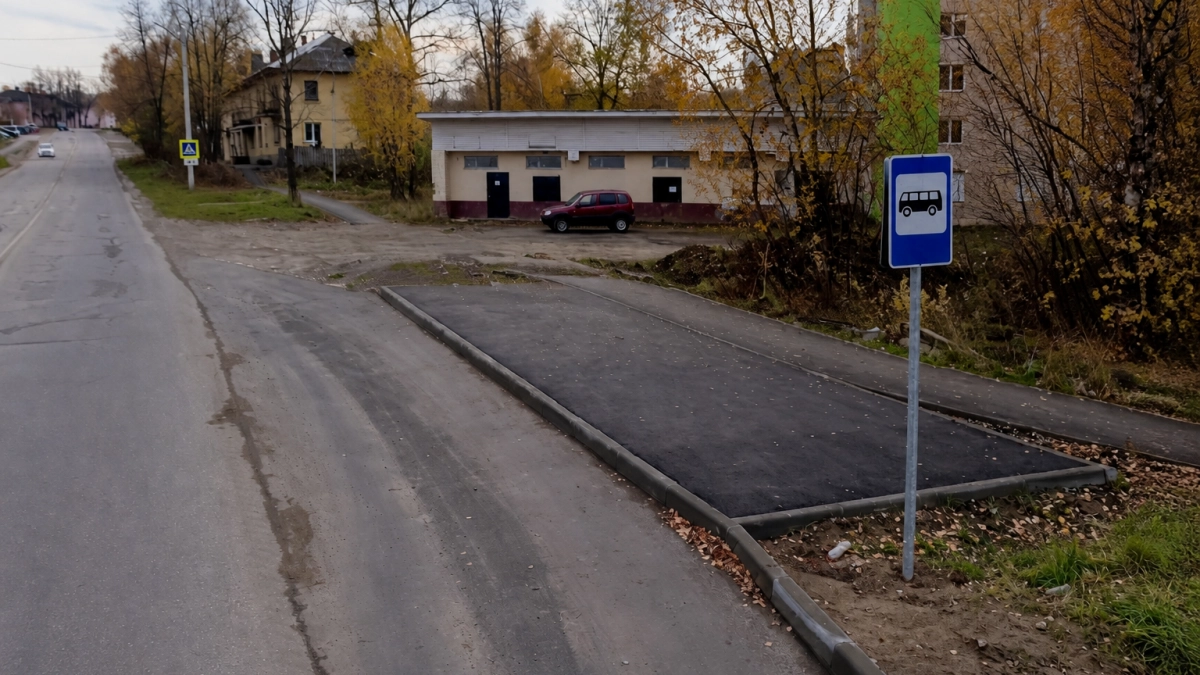 В Кинешме остановку «Улица Спортивная» из центра перенесли к дому № 2