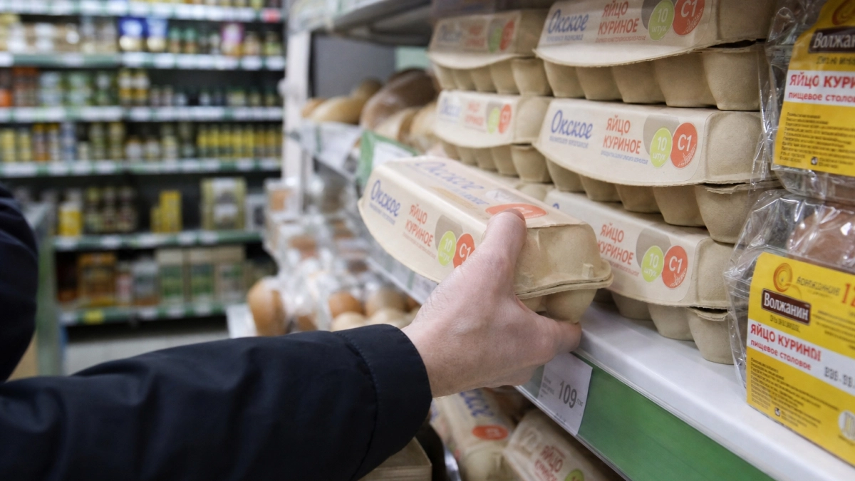В Иванове куриные яйца за неделю подорожали на 2,4%