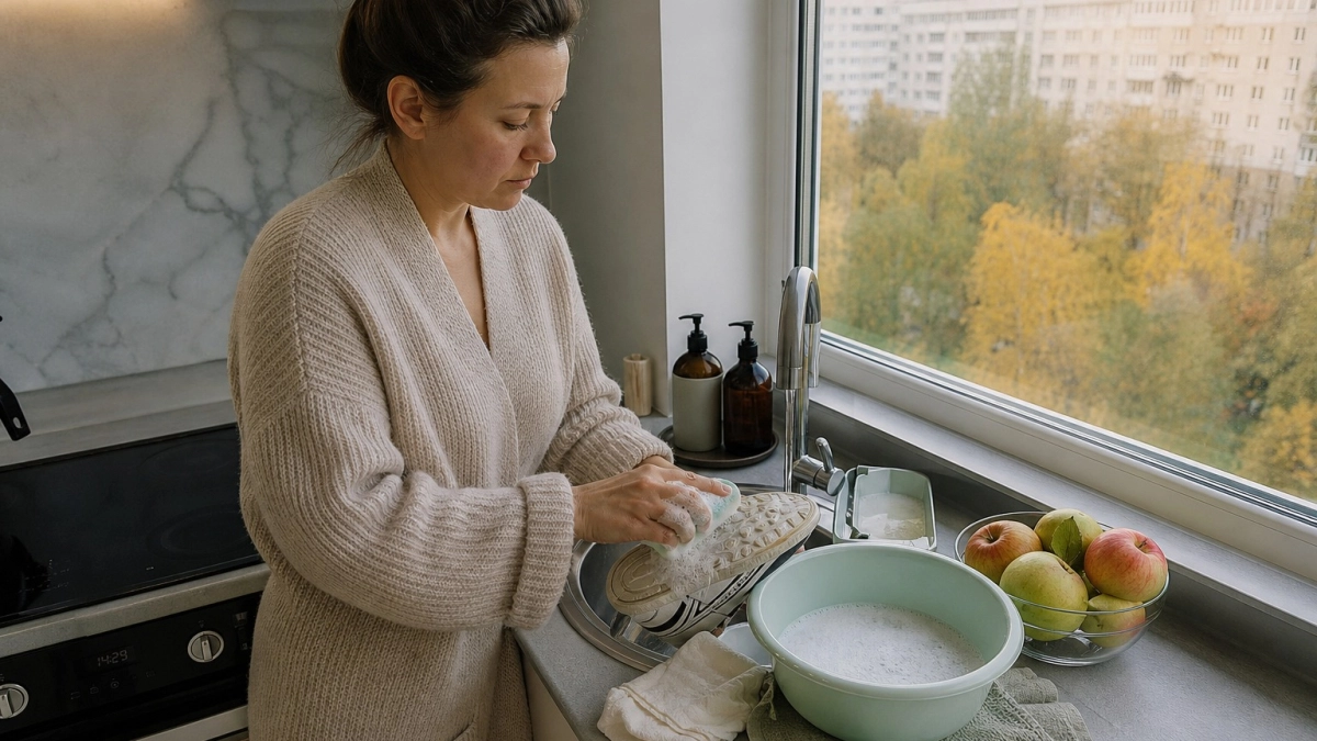 Выкинула всю химию из шкафа: копеечный порошок из аптеки отмывает кухонный жир до скрипа за пару минут