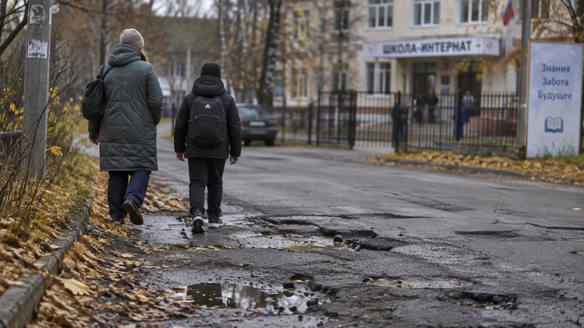 В Иванове суд обязал дорожников восстановить разбитый проезд к коррекционной школе-интернату