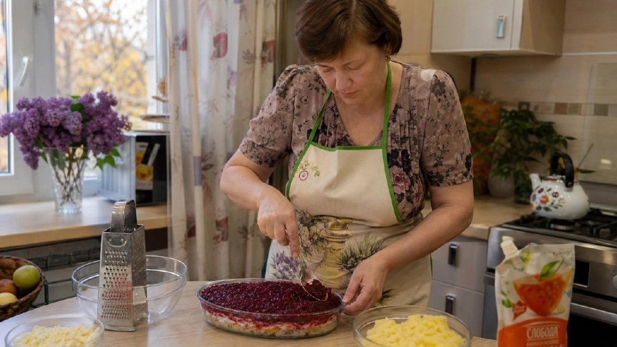 Секрет идеальной сельди под шубой раскрыт: добавляю этот продукт и салат съедают первым со стола