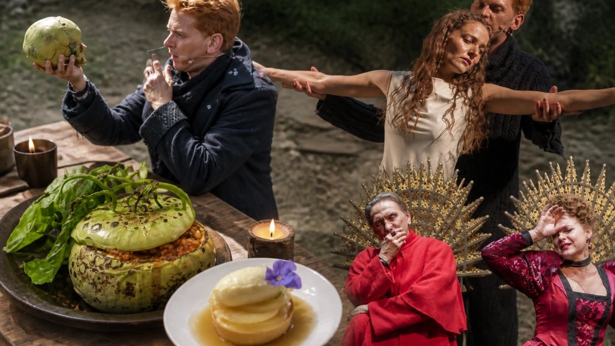 Шекспир со вкусом: в Кинешме к спектаклю «Гамлет» создали тематический гастрономический сет