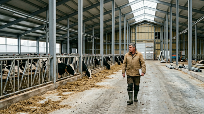 Крупнейший молочный комплекс Ивановской области принял первых коров